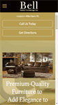 Mobile Screenshot of bellhomefurnishings.com